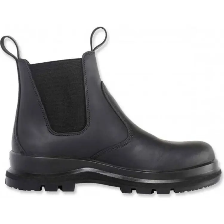 Carhartt F702919 Carter Rugged Flex S3 Chelsea Safety Boot - Black
