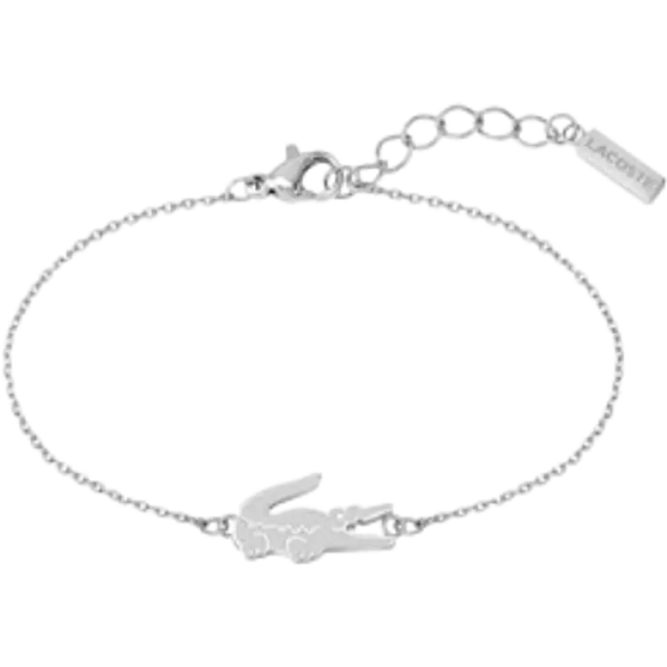 Lacoste Crocodile Bracelet - Silver