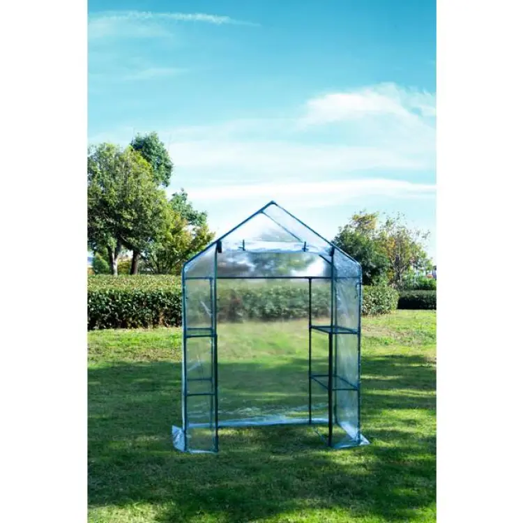 Gardol Minidrivhus 143x73x195cm Rostfritt stål Plast