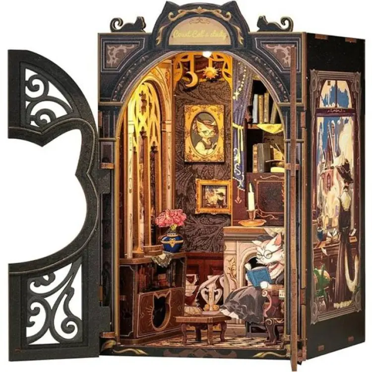 Book Nook Kit Miniature Bookshop Memories