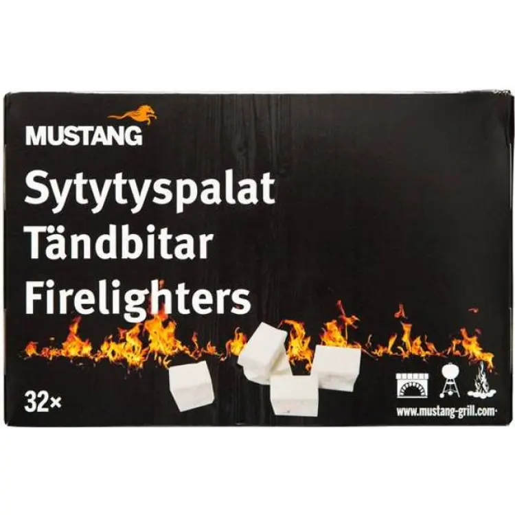 Mustang Tändkuber 32-Pack