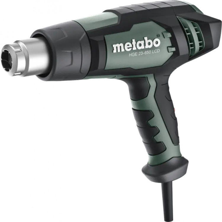 Metabo HGE 23-650 LCD Varmluftspistol LCD-Display