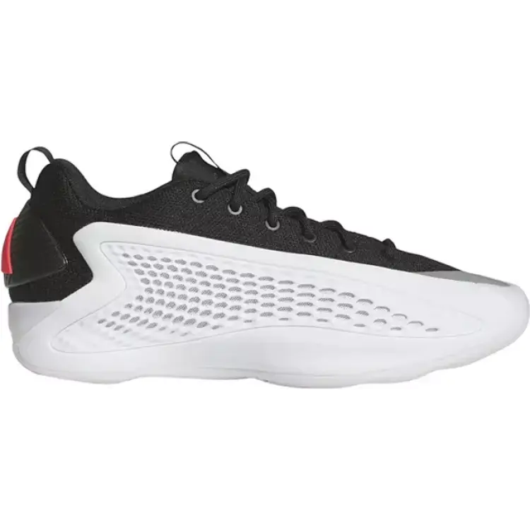 adidas Anthony Edwards 1 Low - Core Black/Core White/Lucid Red