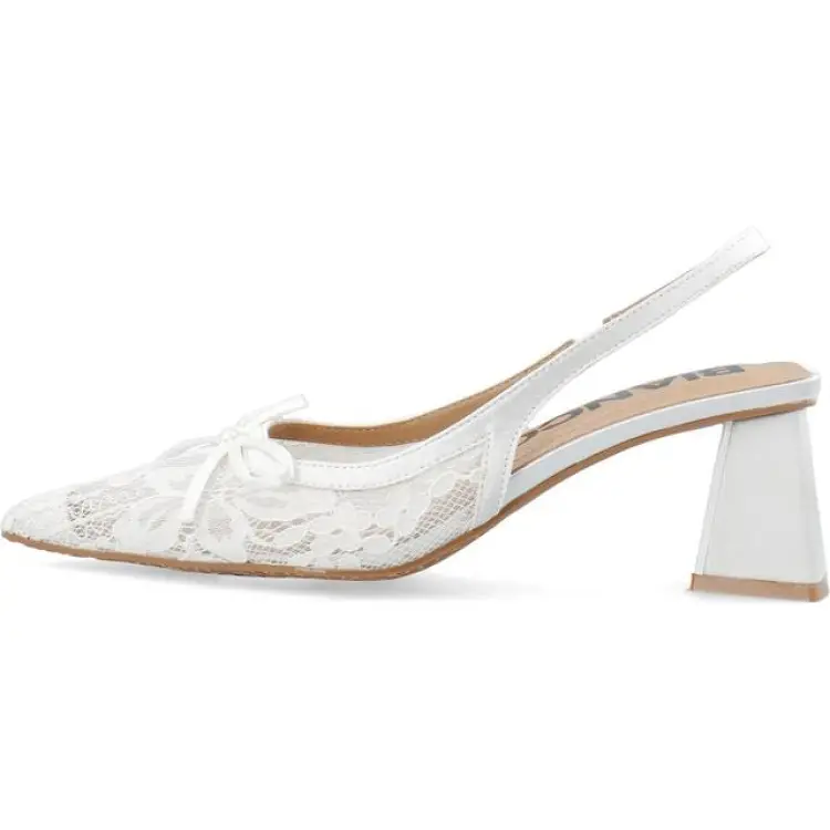 Bianco Biamaralyn Slingbackskor - Vit