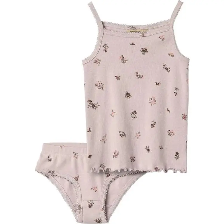 Wheat Underkläder Soft Lilac Blommor - Rosa