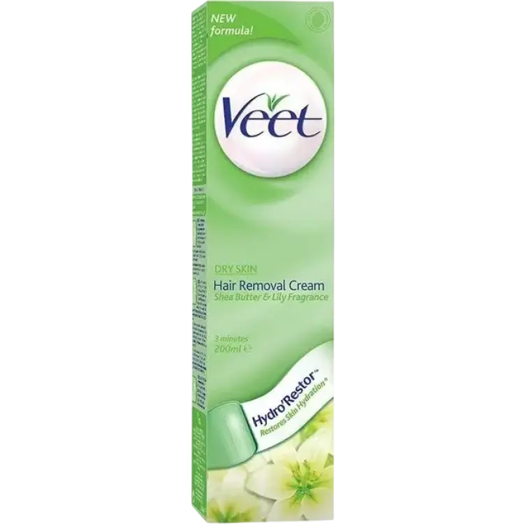 Veet Hårborttagningskräm Shea Butter & Lily 200ml