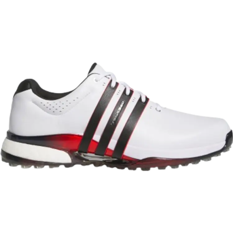 adidas Tour360 25 Spikeless M - Cloud White/Core Black/Lucid Red