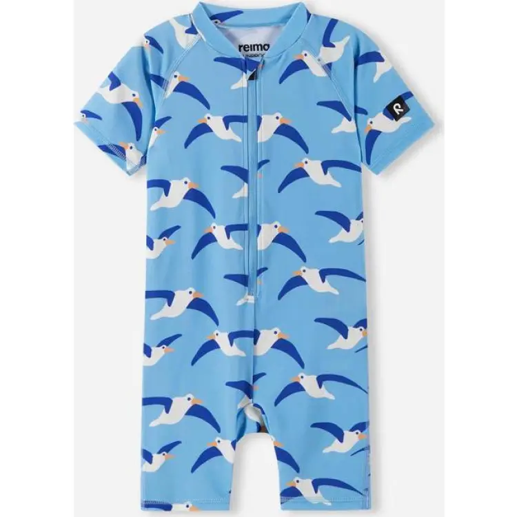 Reima Solskyddande Overall Atlantti Strandkläder Fresh Blue