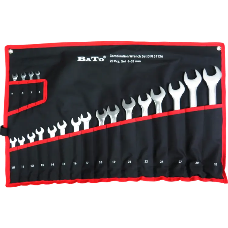 Bato Ringgaffelnøglesæt 6-32 mm 20 Stk U-ringnyckel
