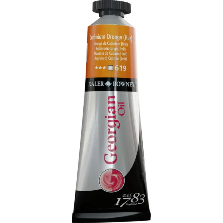 Daler Rowney Georgian Oil Colour Cadmium Orange Hue 38ml