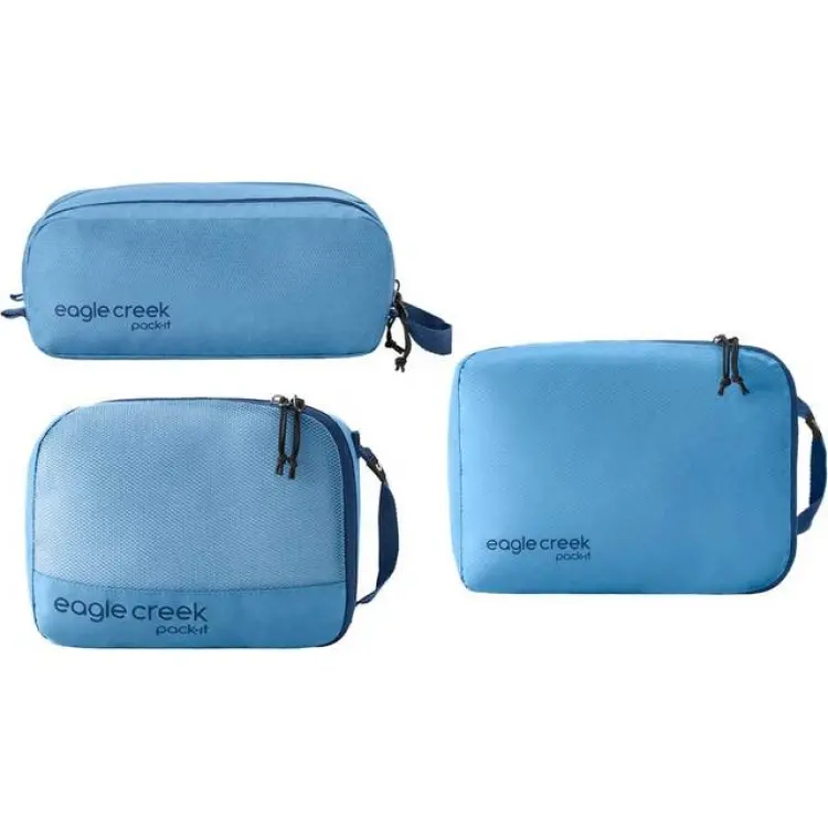 Eagle Creek Pack-It Overnight Set Packsäck Blå