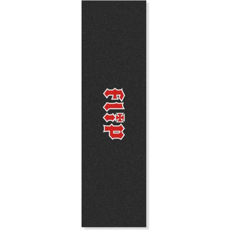 Flip Logo Skateboard Griptape Red