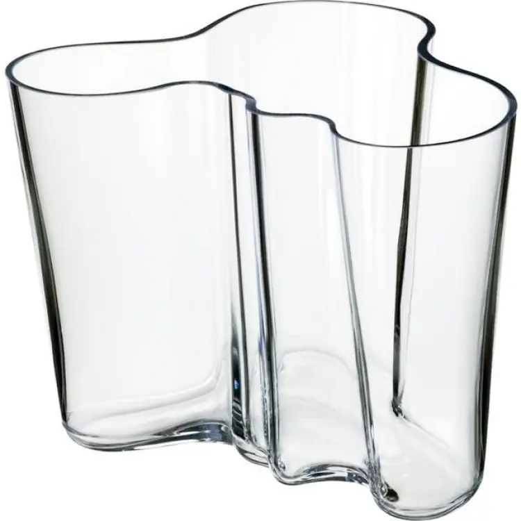 Iittala Alvar Aalto Transparent Vas 16cm