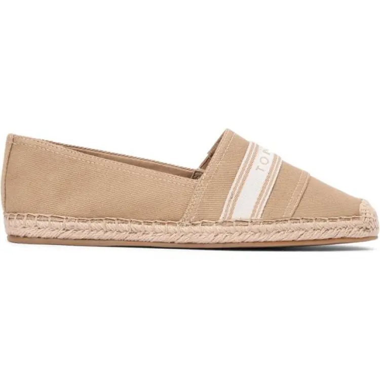 Tommy Hilfiger Webbing Espadrilles Canvas Denim - Beige/Off-White