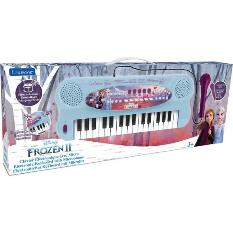 Lexibook Disney Frozen 2 Electronic Keyboard with Microphone