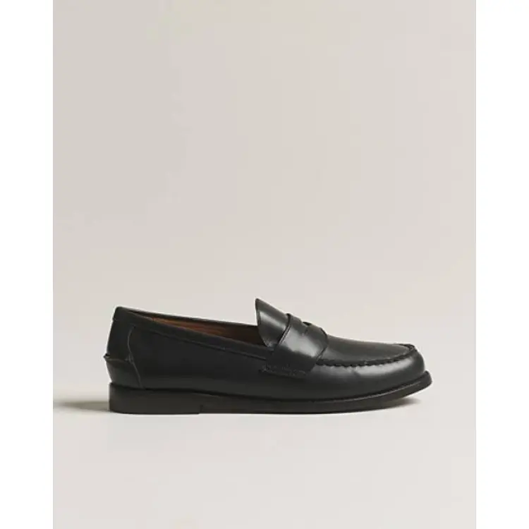 Polo Ralph Lauren Leather Penny Loafer Black