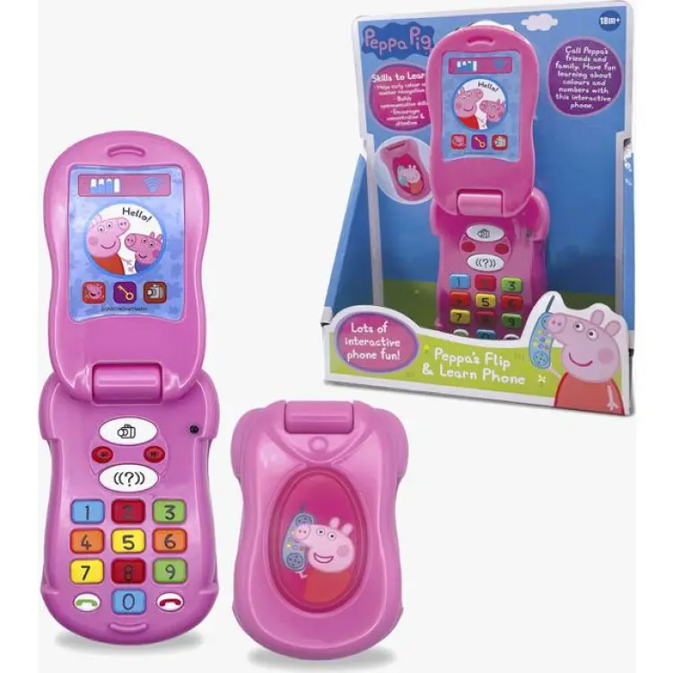 Peppa Pig Flip And Learn Phone Greta Gris
