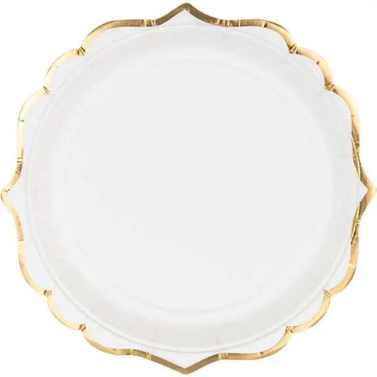 PartyDeco Disposable Plates 6-pack