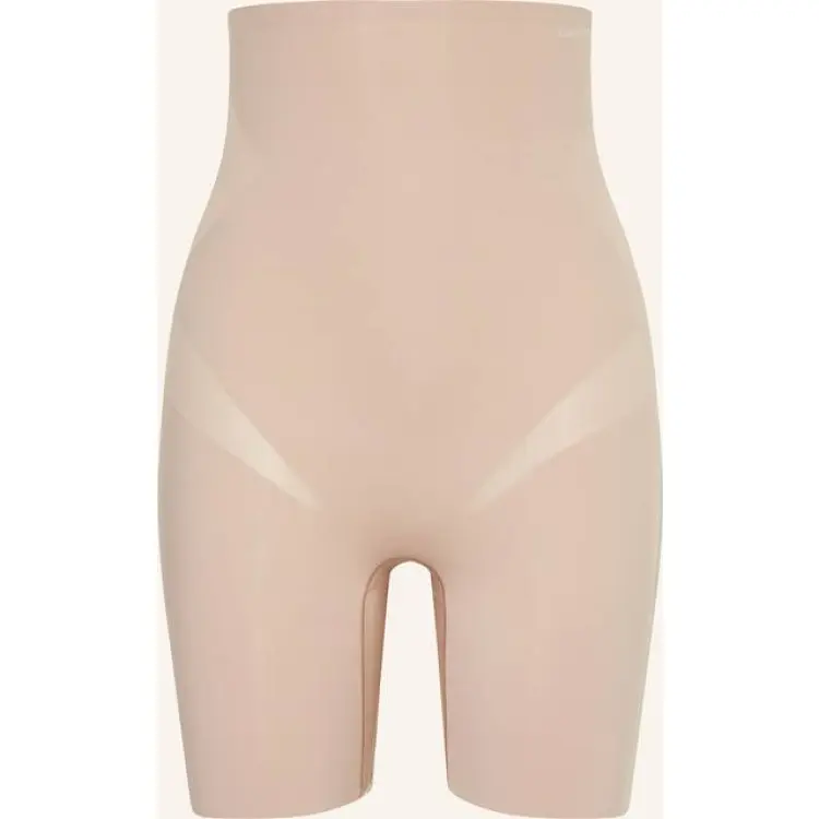Calvin Klein High Waisted Shapewear Shorts - Beige