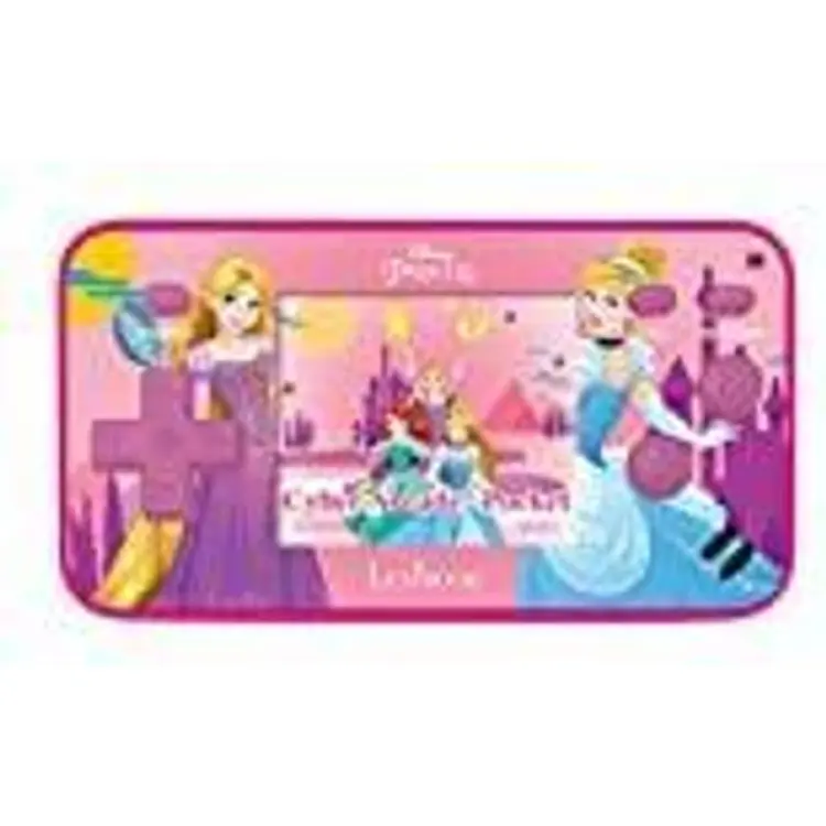 Lexibook Disney's Princesses Arcade Pocket Portable Gaming Console, 150 spel, LCD, batteridrivet, rosa, JL1895DP