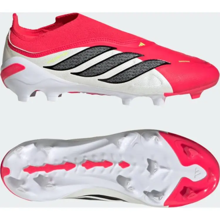 adidas Predator League Laceless Fg Born For Goals - Lucid Red/Svart/Vit