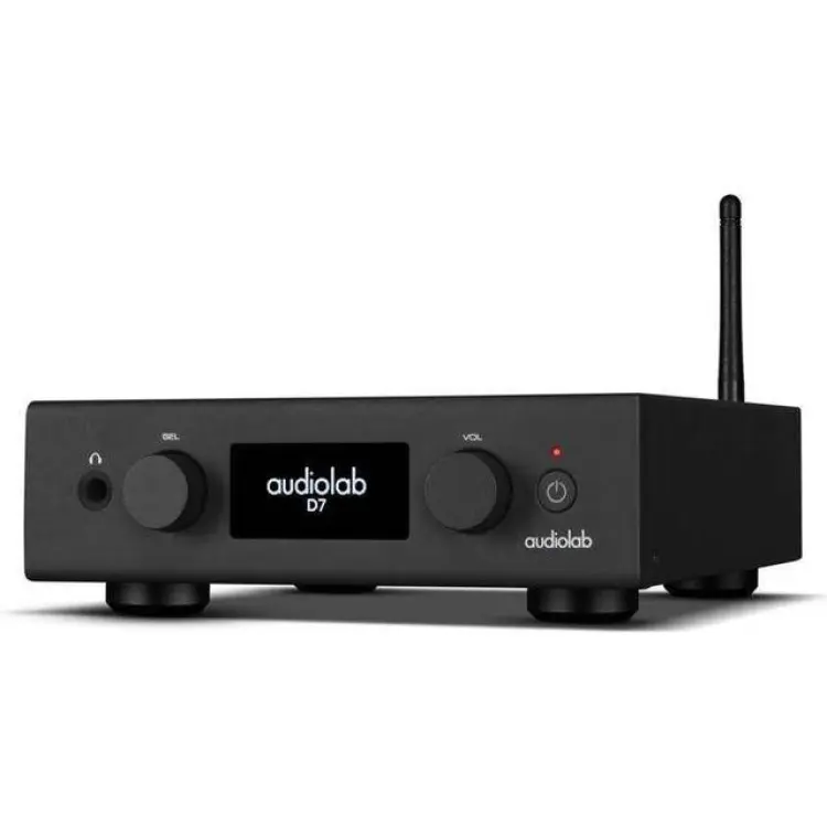 Audiolab D7 Schwarz DAC Audio Wandler