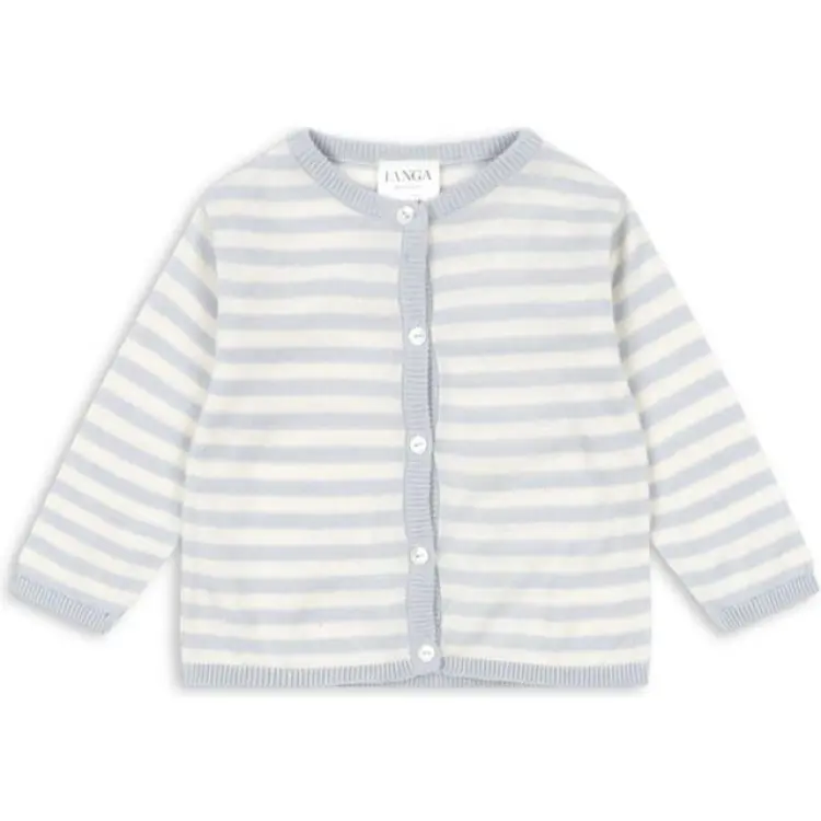 Konges Sløjd Fanga Fontana Venti Knit Cardigan - Gray Dawn
