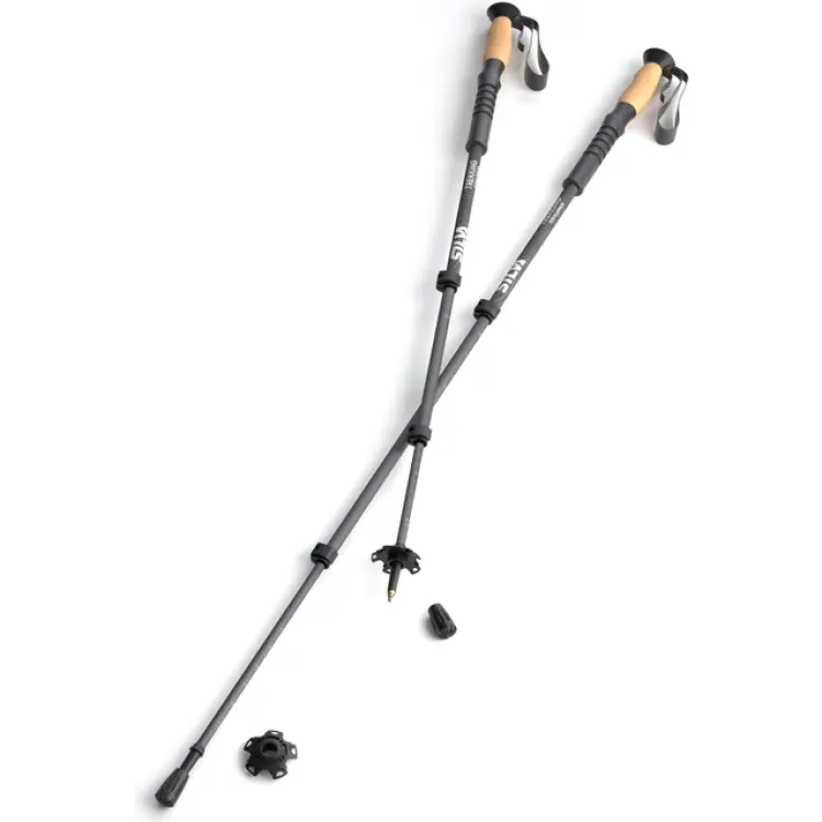 Silva Trekking Poles Aluminum Cork 140cm