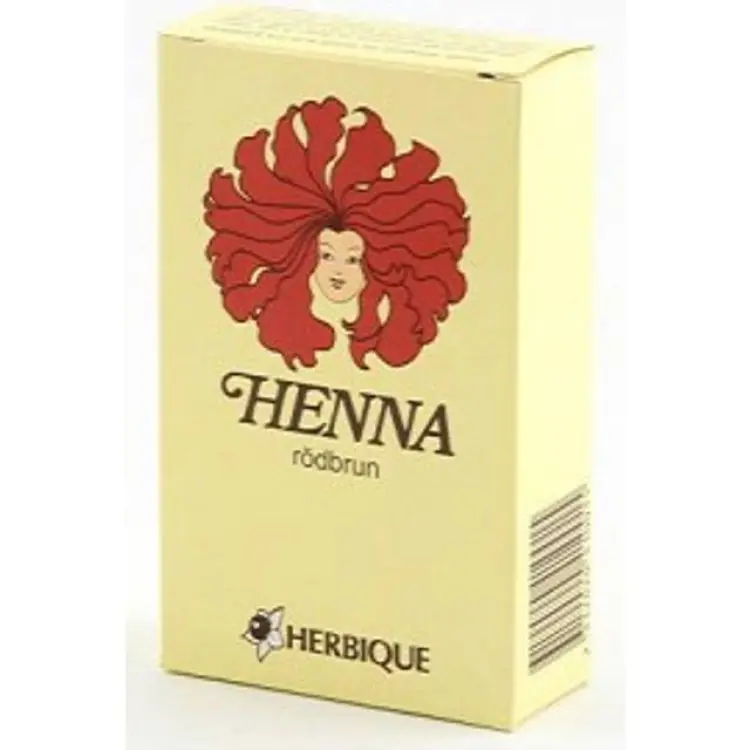 Herbique Henna Rödbrun 125g