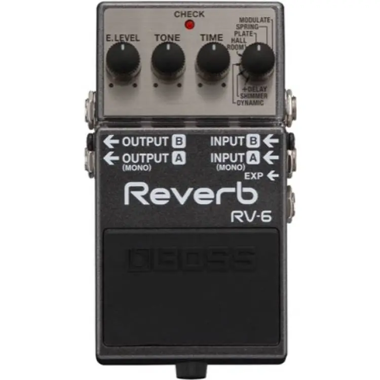 BOSS RV-6 Reverb Gitarrpedal