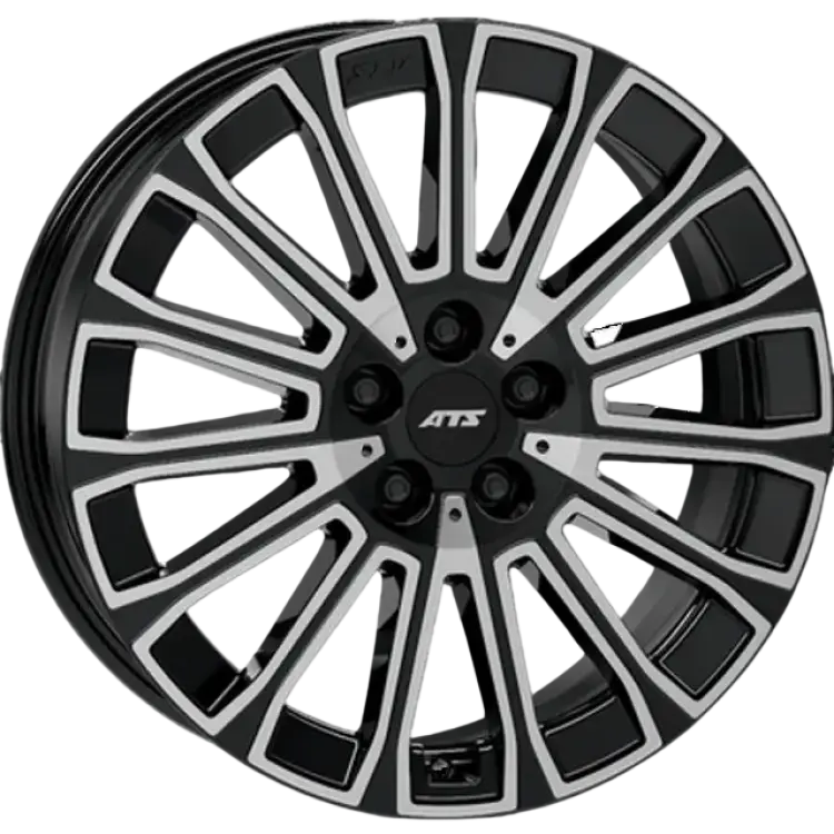 ATS Obsession Gloss Black Polished 8.5x18 5 112 ET36