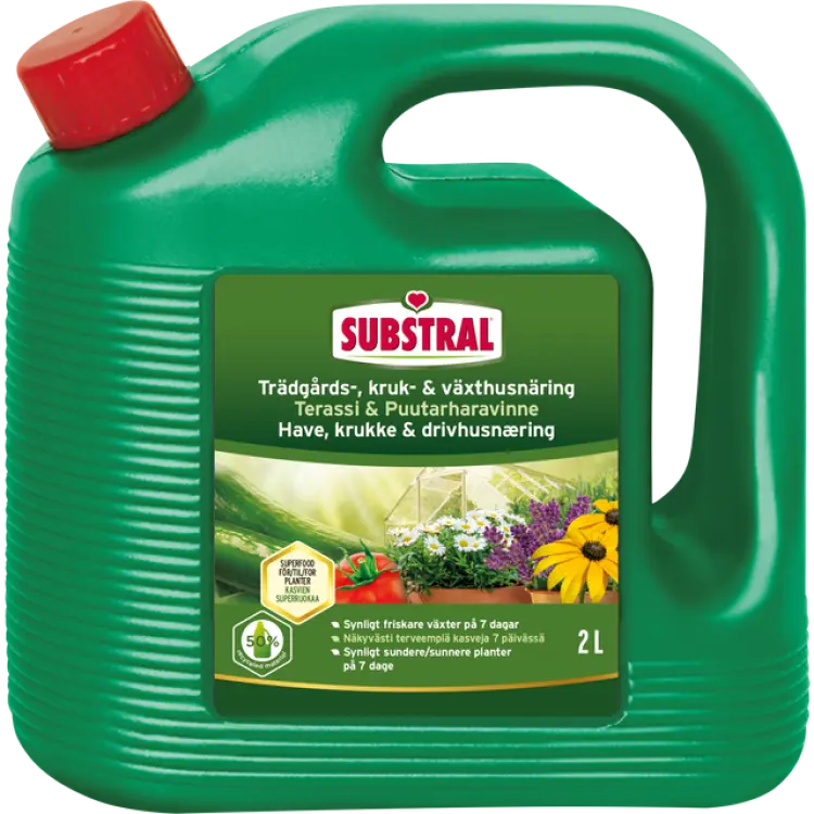 Substral Krukor och Växthusnäring 2L