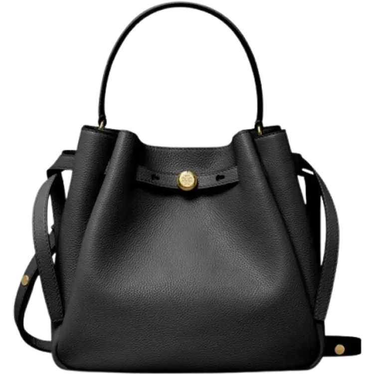 Tory Burch Romy Bucket Bag - Black