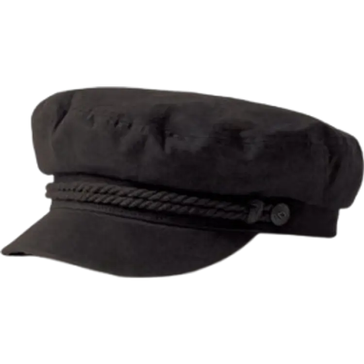 Brixton Fiddler Fisherman Cap - Black