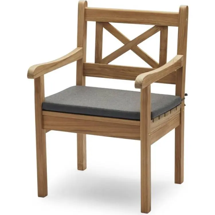 Skagerak Charcoal sittdyna fåtölj Stolsdyna Grå, Svart