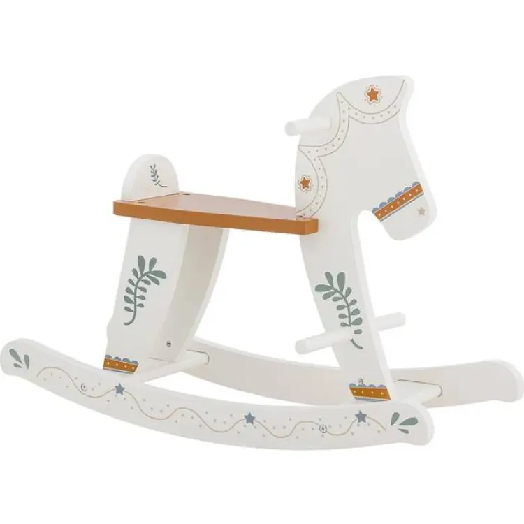 Bloomingville Ruddy Gunghäst White Vit