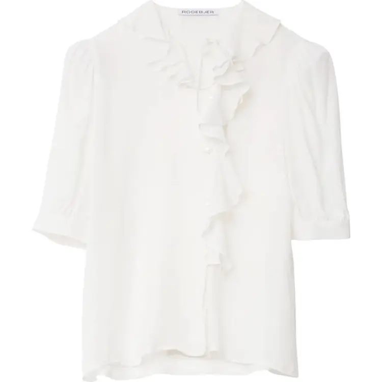 Rodebjer Xilla Silk Blouse - Off White
