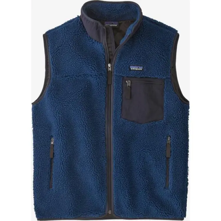 Patagonia Classic Retro-X Vest Fleeceväst Herr - Blå