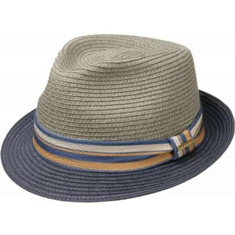 Stetson Hattar Licano Toyo Trilby blå/grå Storlek: cm