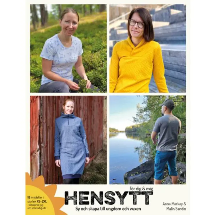 Hensytt för dig & mig sy och skapa till ungdom och vuxen mönsterark