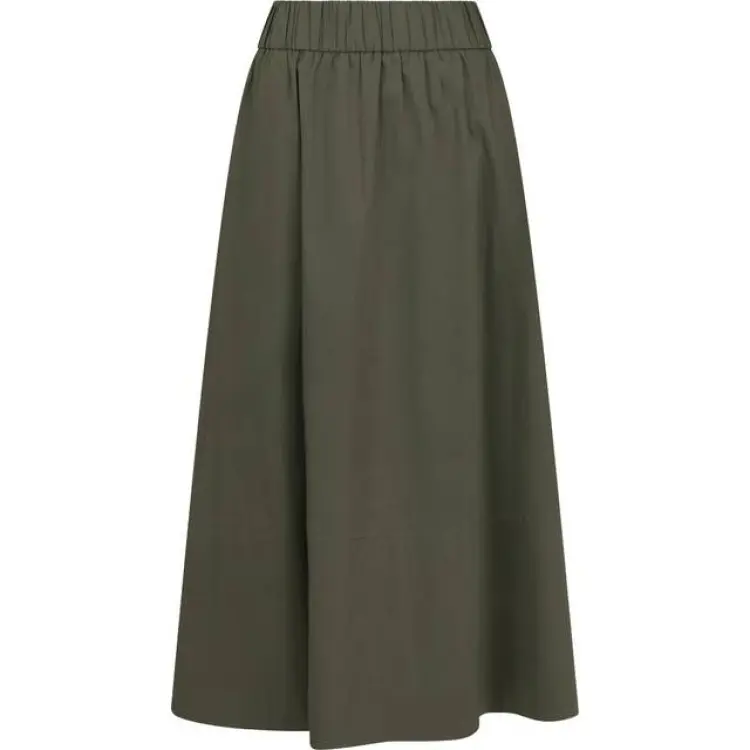 Neo Noir Yara Poplin Skirt - Army