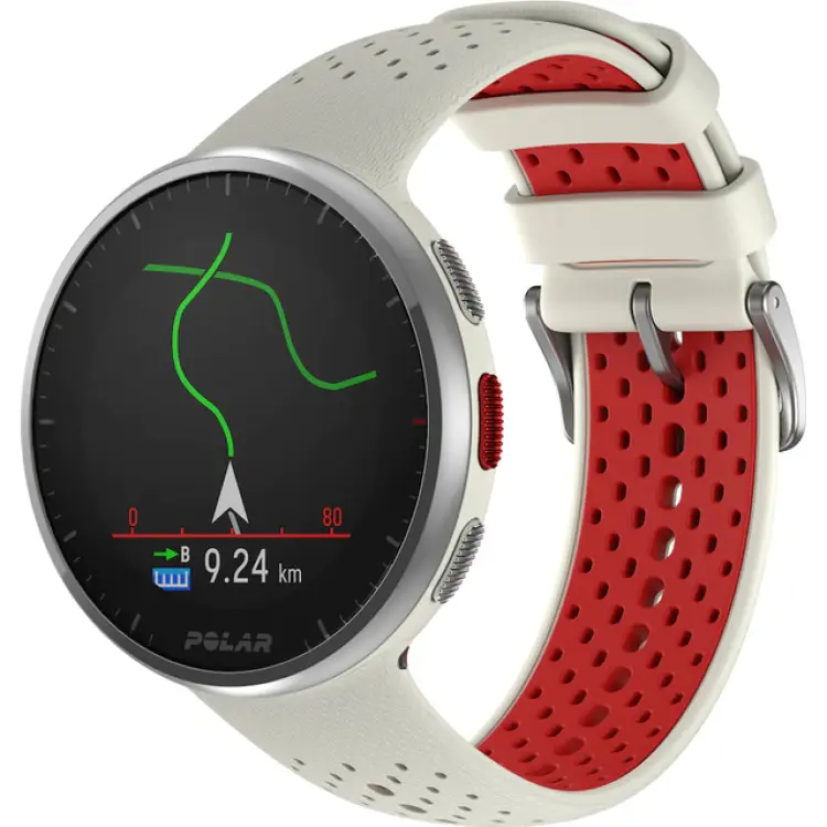 Polar Pacer Pro Avancerad Sportklocka Snow White Red