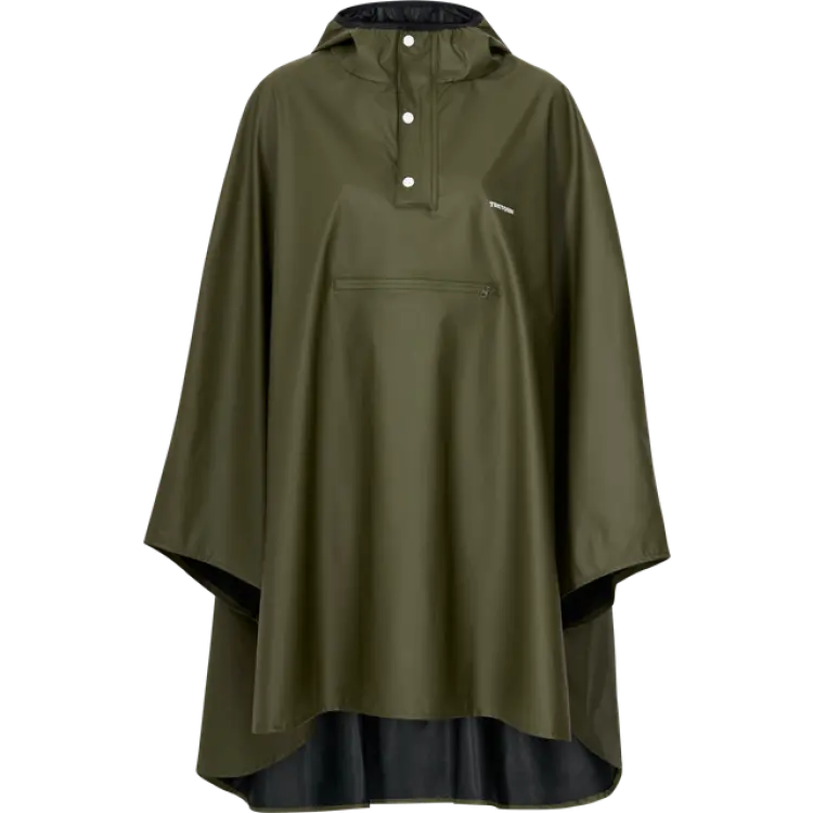 Tretorn Light Rain Poncho - Dark Green