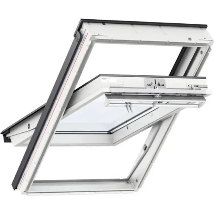 Velux SK08 GGU 0070 Aluminium Vridfönster 3-glasfönster 114x140cm