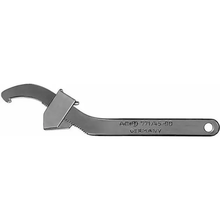 AMF Ställbar, 45-90mm hake Kroknyckel