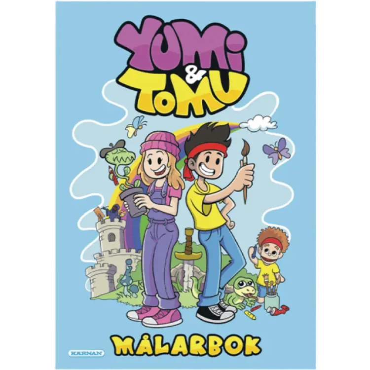 Kärnan Yumi & Tomu Målarbok