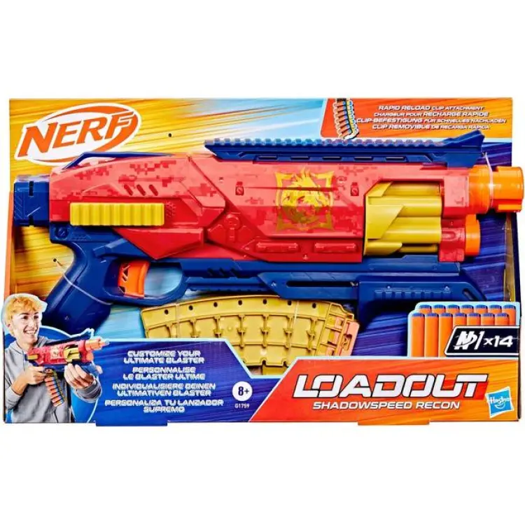 Nerf N1 Blaster Loadout Shadowspeed Recon