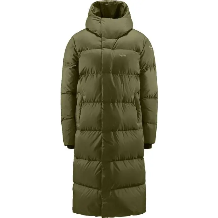 Haglöfs Long Down II Parka Women - Olive Green