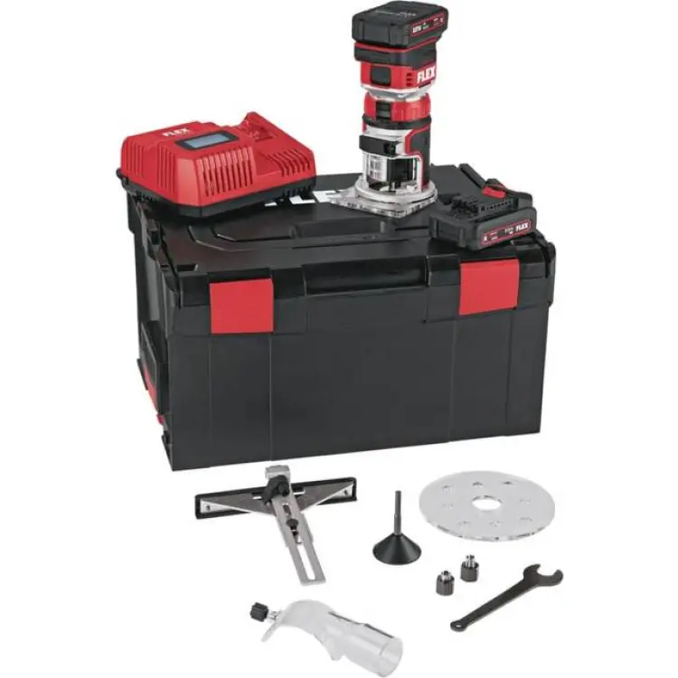 Flex Kantfräs CER18.0-EC 2.5-Set 18V 50mm