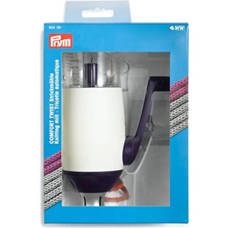 Prym Comfort Twist Knitting Mill Violet White